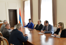 President received a group of participants of the “Armenia and Russia: Realities, Problems and Opportunities” scientific conference