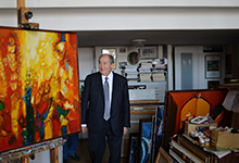 President Sarkissian visited Robert Elibakian’s studio