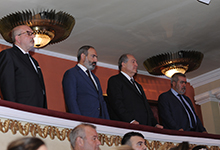 President was presented at the festive event dedicated to the 100th anniversary of Homenetmen