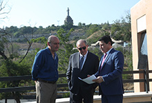 President observed construction works of the Hrant Matevossian center-museum