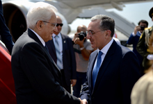 President of Italy Sergio Mattarella has arrived to Armenia on a state visit