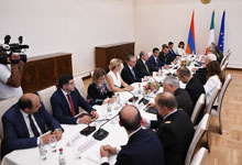 High-level meeting took place at the Presidential Palace