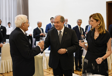 President Armen Sarkissian gave a state dinner in honor of the President of Italy Sergio Mattarella