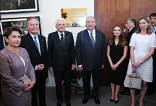 Presidents of Armenia and Italy were present at the opening of the Armenian-Italian Center for the Preservation of Cultural Heritage