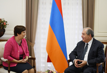 President received the representative of the UN Children’s Fund in Armenia