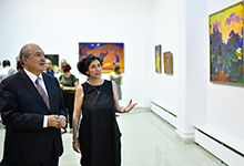 President visited exhibition dedicated to the 100th birth anniversary of Hovhannes Zardarian