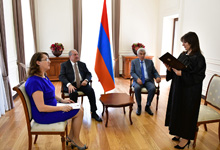 Հանրապետության նախագահի նստավայրում տեղի է ունեցել նորանշանակ դատավորի երդման արարողությունը