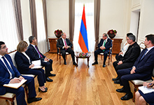 President Sarkissian receives French Senate’s France-Armenia Friendship Group delegation