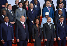 President attended the opening ceremony of the Summit of Francophonie