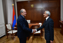 President Sarkissian continues a series of meetings with the fractions represented in the NA