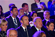 President attended the Gala concert dedicated to the Summit of Francophonie