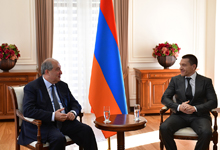 President Sarkissian received representatives of PricewaterhouseCoopers (PwC) 