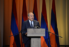 Armen Sarkissian: Time has come for the Armenian people to give rise to Noble Prize winners