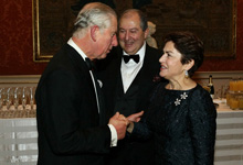 President participated at the events dedicated to birth anniversary of Prince Charles