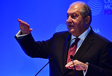 Armen Sarkissian: Armenia is the example of a country which lives in the 21st century