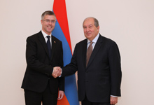 Newly appointed Ambassador of Sweden presented his credentials to the President