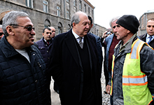 “Yerevan, My Love” and “Gyumri, My Love” - future partners: President Sarkissian conducted a working visit to Gyumri