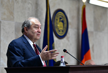 “Glorious 50 years, excellent results and, I believe, a bright future,” President Sarkissian participated at the session dedicated to the 50th anniversary of the Department of Oriental Studies of the YSU