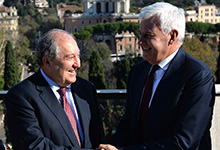 President Sarkissian discussed with the Director of the Italian Leonardo company cooperation opportunities