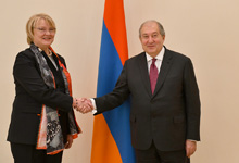 Armenia and Latvia are friendly countries which share the same values: Ambassador of Latvia presented her credentials to President Sarkissian