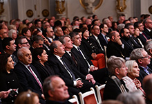 President was present at the concert of the National Philharmonic Orchestra of Armenia dedicated to the 115th anniversary of Aram Khatchatrian