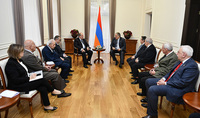 President Sarkissian received representatives of the Lazarian Club
