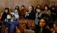 President in Gyumri visited the Stepan Alikhanian Puppet Theater