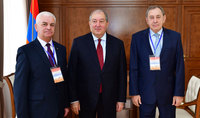 President Sarkissian received the Heads of the CIS monitoring mission