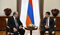 President received the Ambassador of Kazakhstan to Armenia
