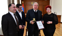 President Sarkissian hosted representatives of the Armenian PR Association
