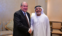 President met with the founder and Chairman of the ALNOWAIS Investment company Hussain Al Nowais