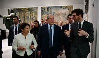 Armenian art should certainly be presented here: President Sarkissian visited Louvre Abu Dhabi Museum