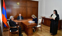 Oath-taking ceremony of the newly appointed judges took place at the Presidential Palace