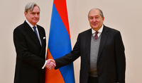 President Sarkissian and the newly appointed Ambassador of Uruguay discussed prospects of cooperation
