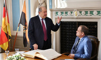 President Armen Sarkissian arrived to FRG; he met with the Mayor of Heidelberg