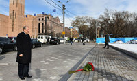 President Armen Sarkissian paid tribute to the memory of the victims of the March 1 2008 events