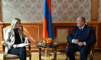 President Armen Sarkissian received the WB Armenia Country Manager