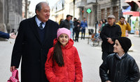 President Sarkissian visits Gyumri again: Gyumri is my home, I am back home