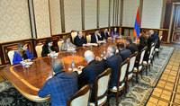 President Armen Sarkissian received delegation of the American Trade Chamber in Armenia