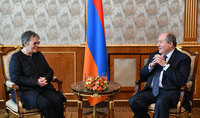 President Sarkissian received the President of PACE: Development and strengthening of democracy is a continuous process