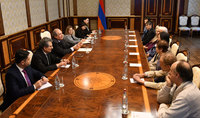 President Sarkissian received a group of renowned scientist