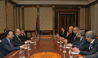 Armen Sarkissian received delegation of the Constitutional Court of Germany