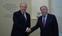 President Sarkissian met with the Secretary General of the United Nations António Guterres