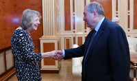 President Armen Sarkissian met with representatives of the British Arc Publications publishers