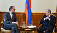 President Armen Sarkissian received Ambassador of Netherlands