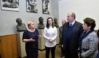 President Sarkissian announced a new presidential program at the Ara Sargsyan and Hakop Kojoyan home-museum