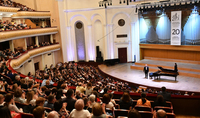 President Sarkissian was present at the concert of the renowned pianist Ivo Pogorelich