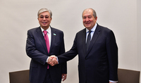 President Sarkissian has been invited by the President of Kazakhstan Kasim-Zhomart Tokaev to participate at the annual economic forum