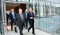 President Sarkissian visited Astana international financial center