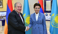 President met with Dariga Nazarbaeva: Cooperation between Armenia and Kazakhstan possess a great potential